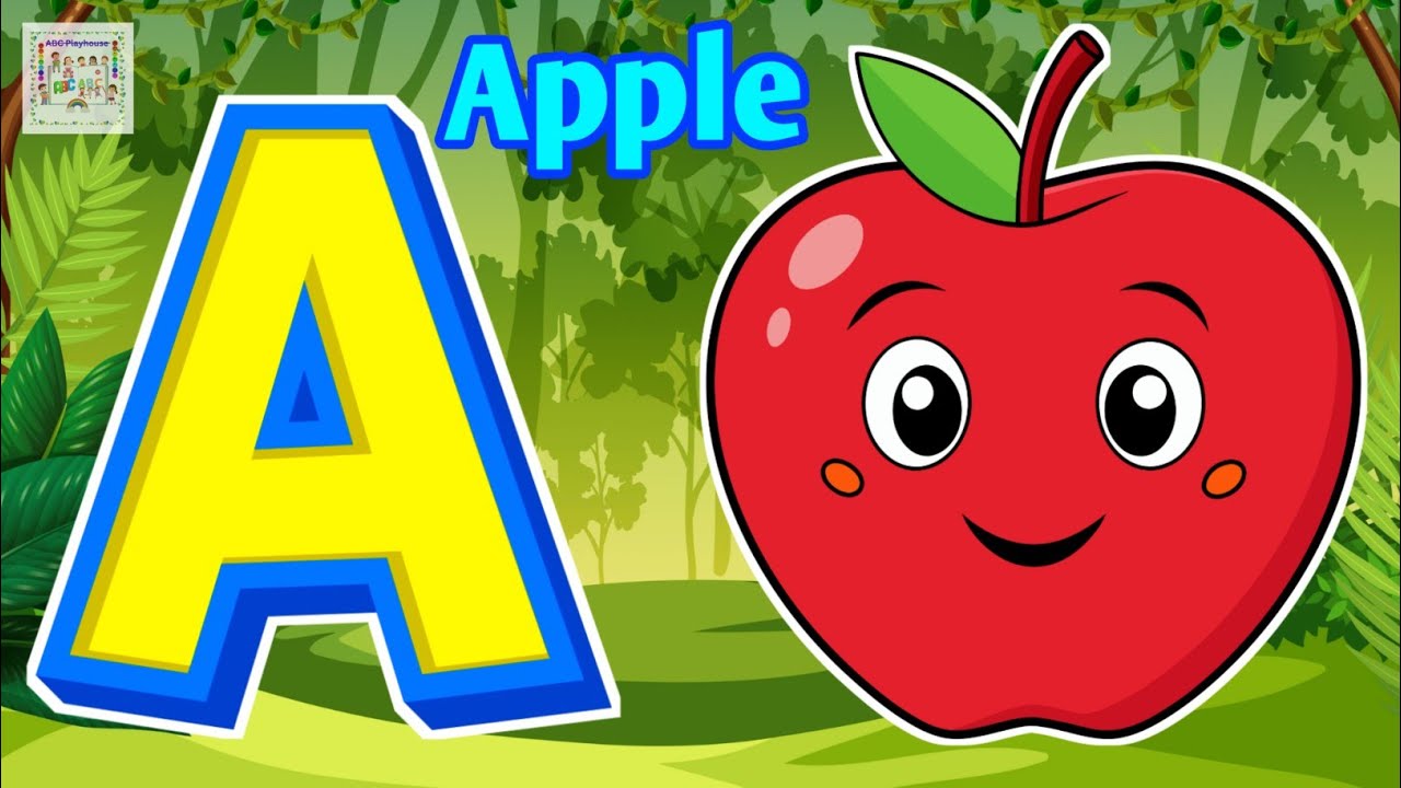 ABC Rhymes for Toddlers |A to Z ABC Phonics Song for Kids | Phonics Fun with A for Apple #kidssongs 