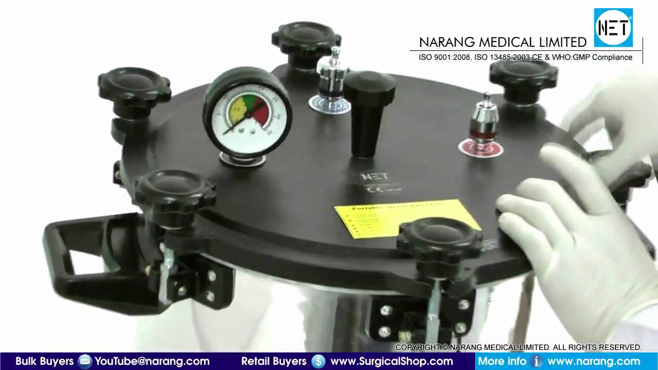 Autoclave / Pressure Steam Sterilizer, Electric. Item Code: AU205