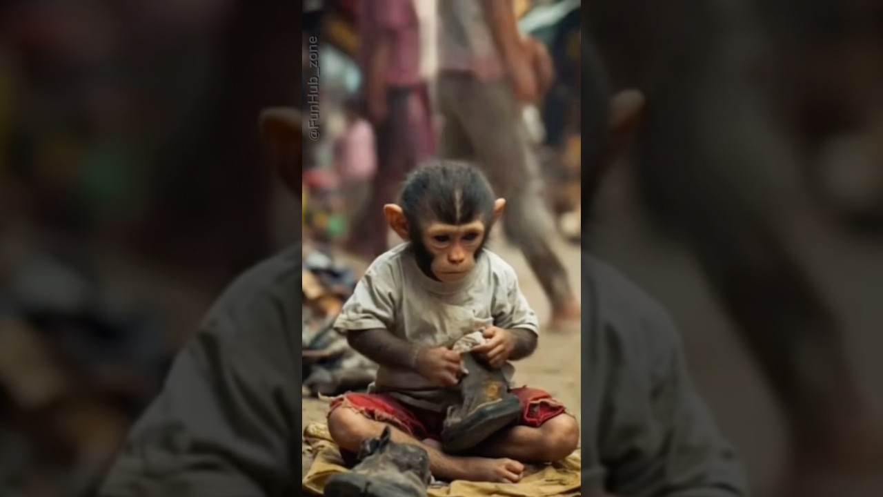 A Baby Monkey’s Hard Life… and His Unbelievable Transformation 