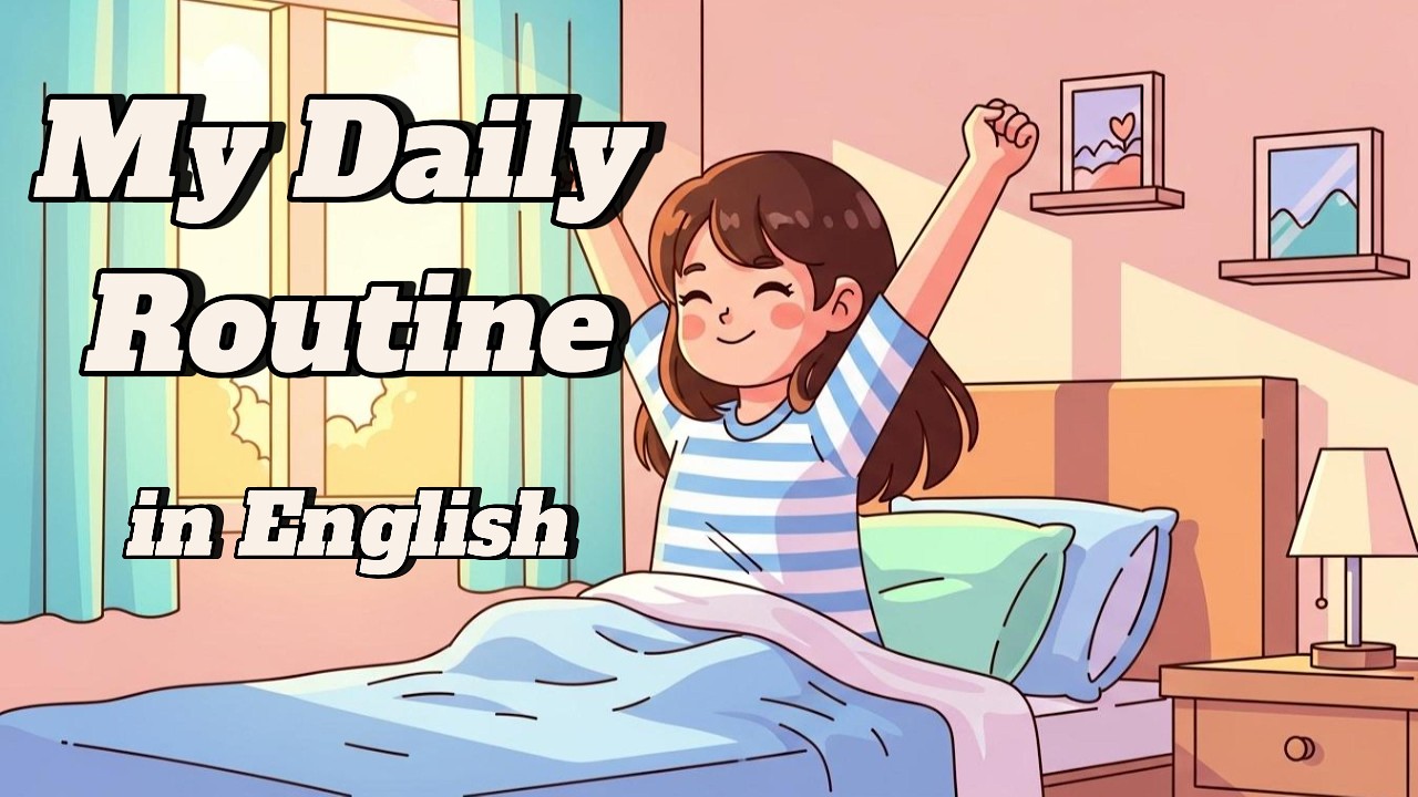 My Daily Routine in English | Talk About Your Day | English Podcast for Beginners (A1–A2)