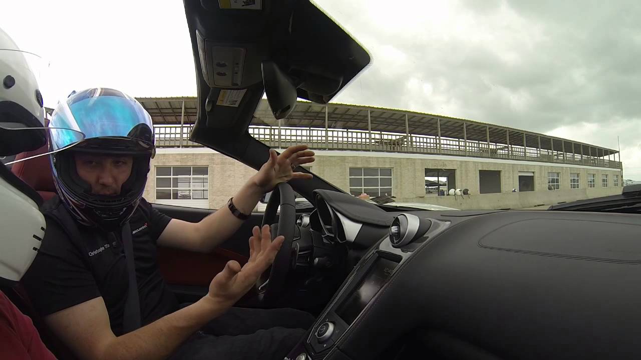 McLaren MP4-12C Launch Control Demonstration - McLaren Dallas