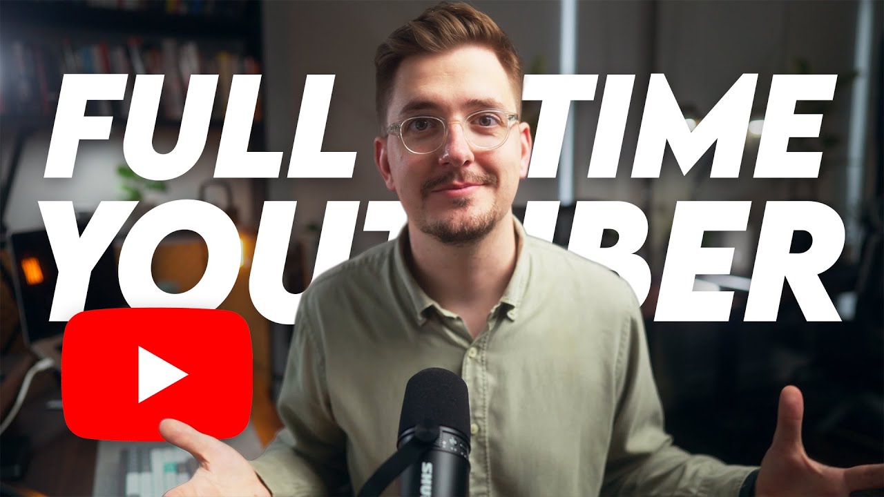 Как я сделал YouTube своей работой на полный рабочий день (обновление спустя 1 год)