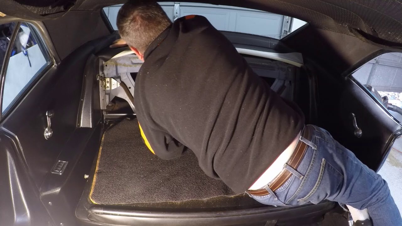 68 Firebird Package Tray Install