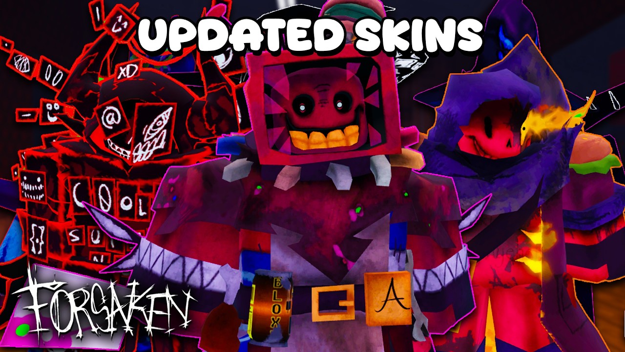 EVERY UPDATED c00lkidd SKIN IN FORSAKEN'S AZURE UPDATE! (Roblox Forsaken)