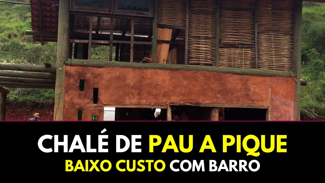 APRENDA A CONSTRUIR UMA CASA COM PAU A PIQUE – PAULO SALONI