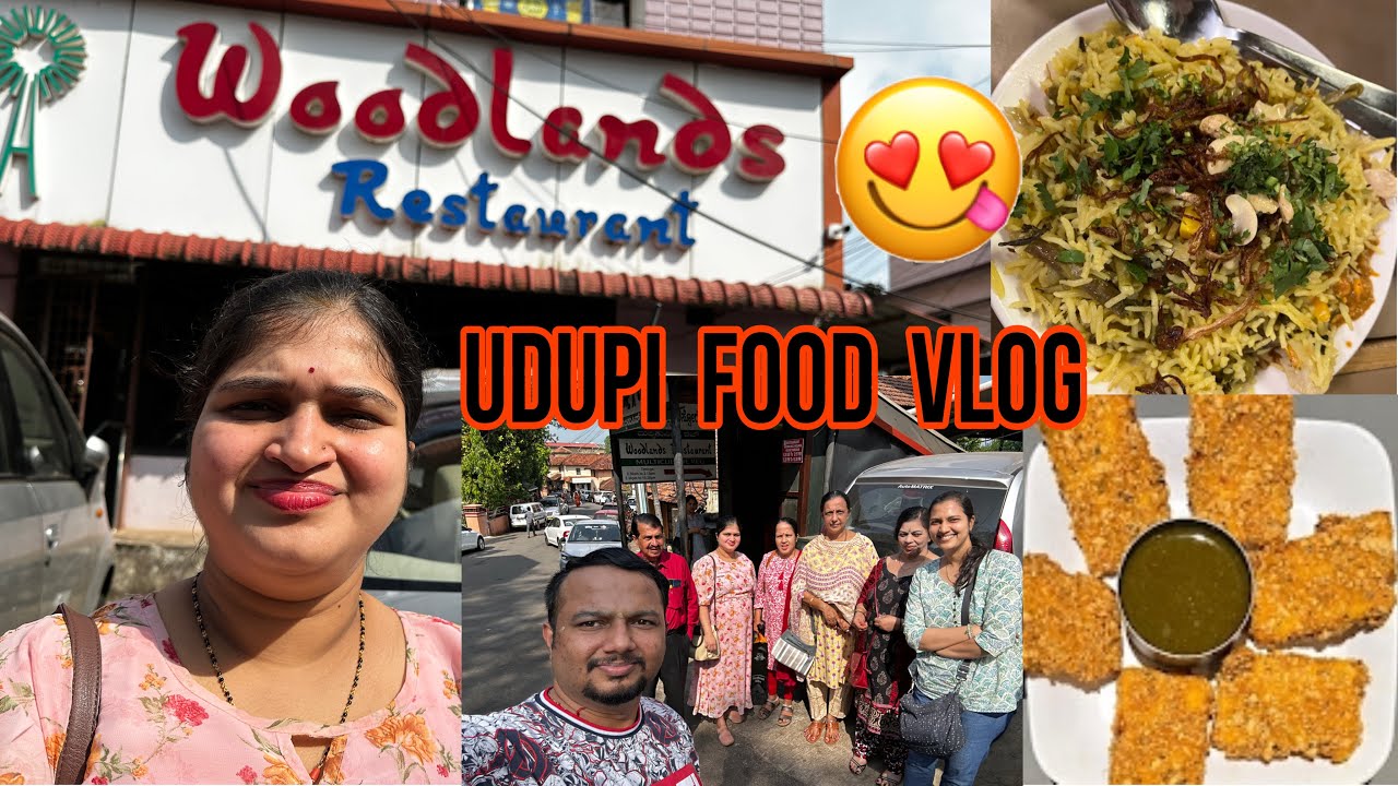 Hotel WOODLANDS|Udupi Food Vlog| Pure Veg Restaurant in Udupi! Must try😋LakshmiKamathVlogs