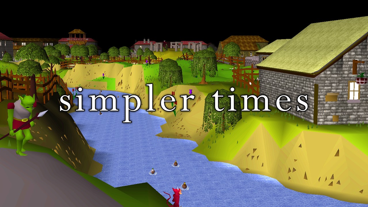 it's 2004 and you're playing runescape... (Old Nostalgic Music)