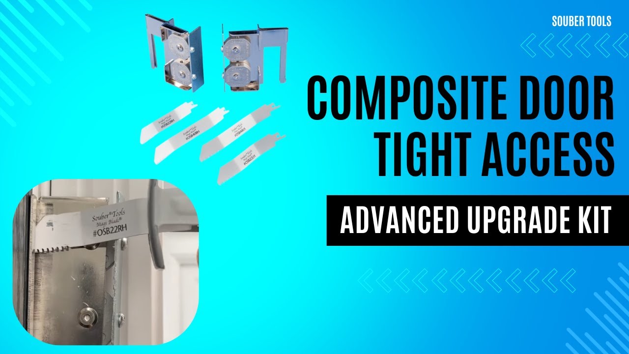 Advanced Composite Door Lock Access Kit – Tight Reveal Solutions!