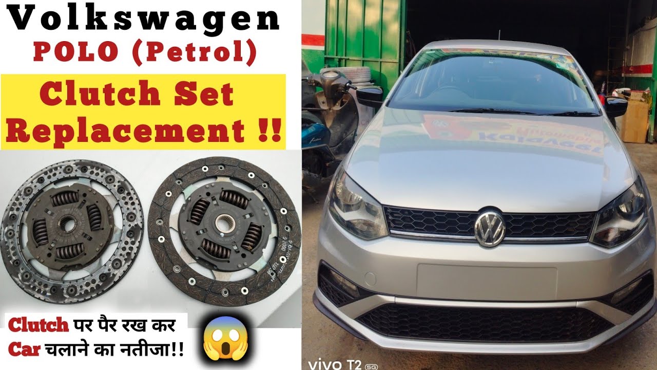 VW POLO Clutch Set replacement. @TheRearHub  #vwpolo #clutchplate #volkswagen
