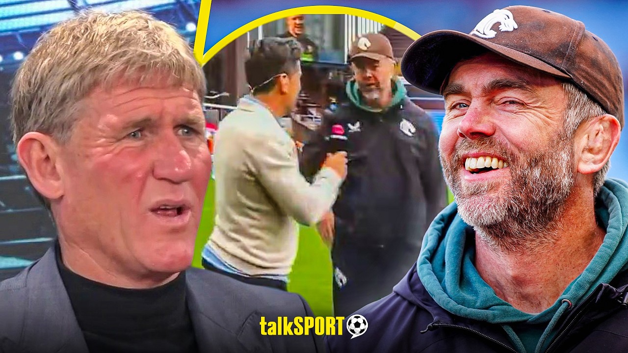 Simon Jordan REACTS to Rugby Coach SHOVING TV Host On-Air in X-RATED EXCHANGE!