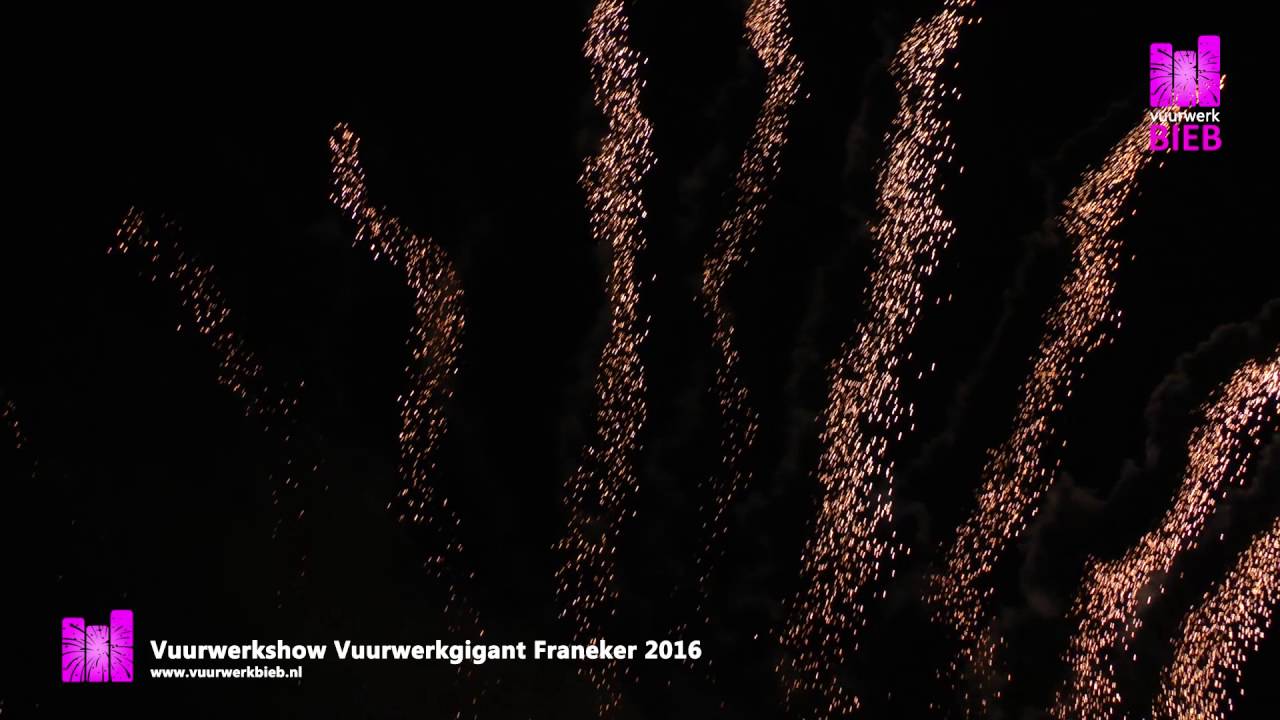 Vuurwerkshow Vuurwerkgigant Franeker Agrarische Dagen 2016 - vuurwerkbieb.nl