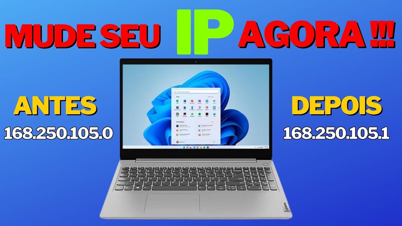 📶Como Mudar o IP do Computador, Rápido e Muito Fácil atualizado (sem programas)
