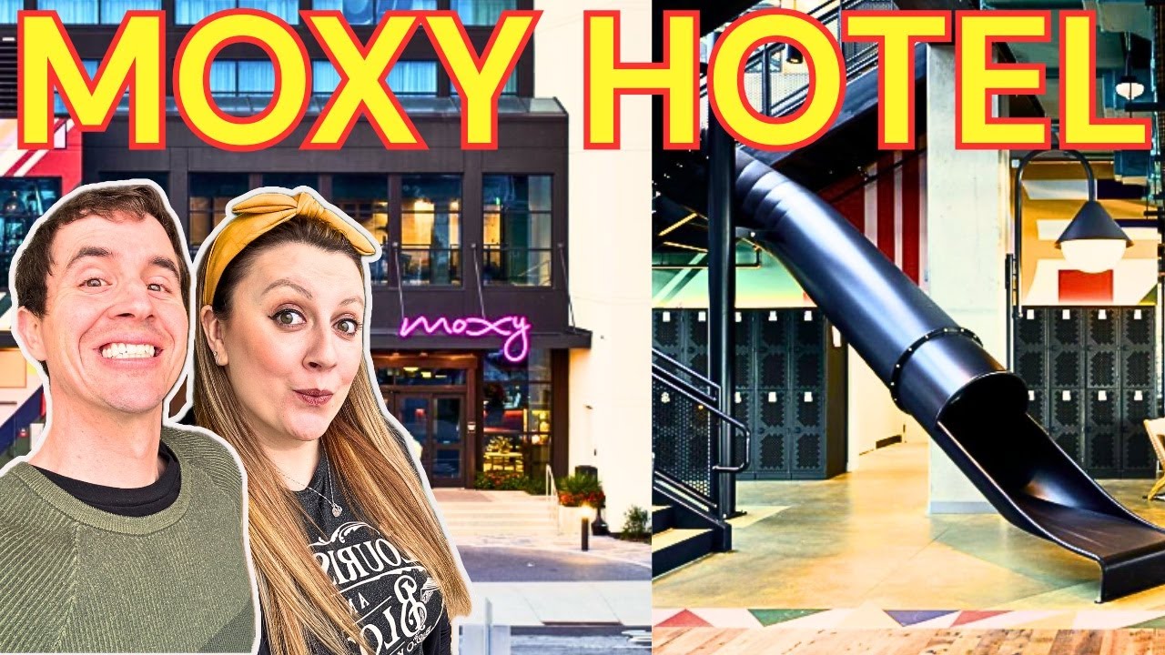 Moxy Hotel Virginia Beach: Epic Slide & Room Tour!
