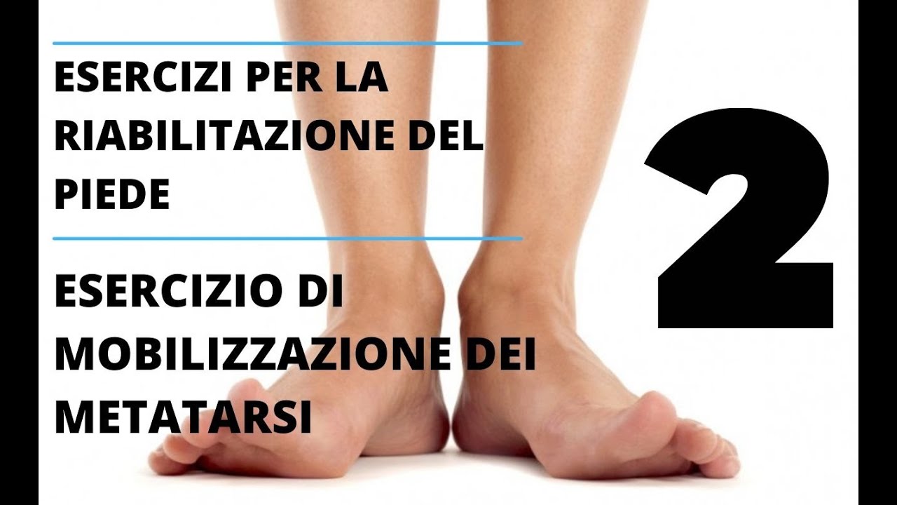 ESERCIZIO DI MOBILIZZAZIONE DEI METATARSI