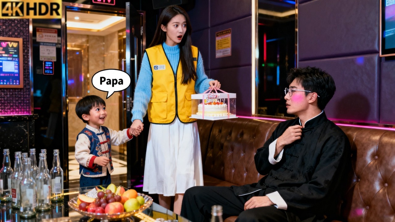 La chica lleva a su hijo a repartir comida encuentra al CEO borracho. &iexcl;El ni&ntilde;o lo reconoce como pap&aacute;