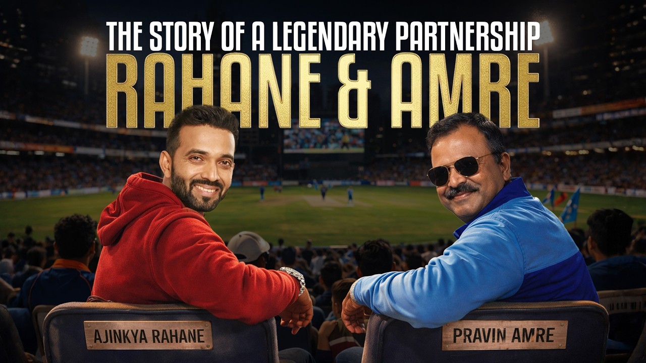 Ajinkya Rahane Interviews His Coach Pravin Amre | From Shivaji Park to IPL Mentorship