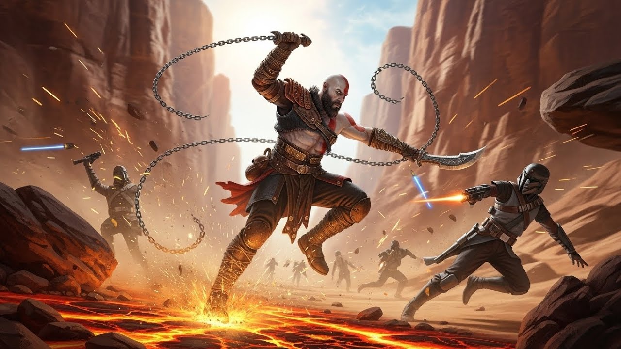 What If Kratos Entered The Star Wars Galaxy?