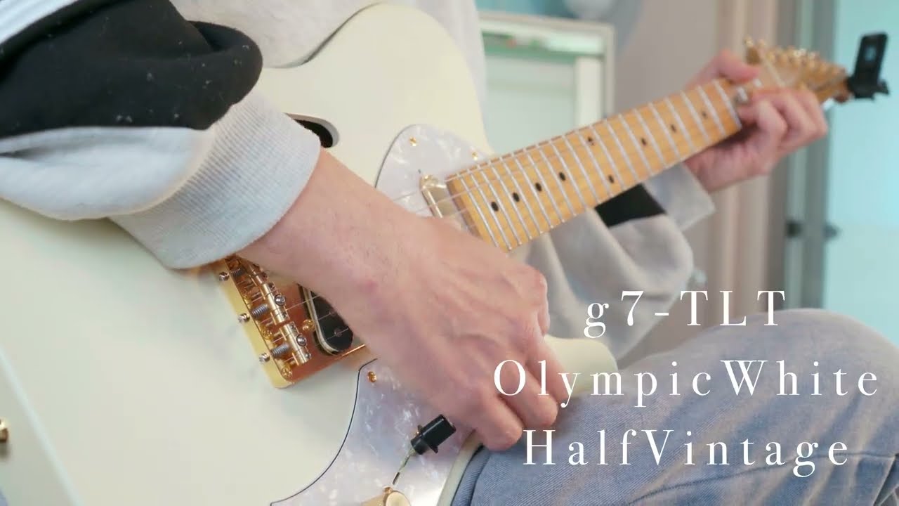 【g'7 Special】g7-TLT/M Olympic White Half Vintage【g7-T-60】
