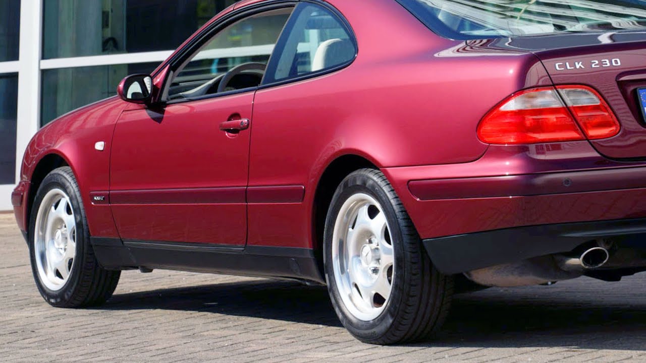C208 Mercedes-Benz CLK 230 Kompressor coupe E-class based on the C-class, 1997