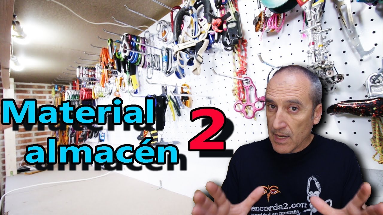 C&oacute;mo hice el almac&eacute;n para material de monta&ntilde;a