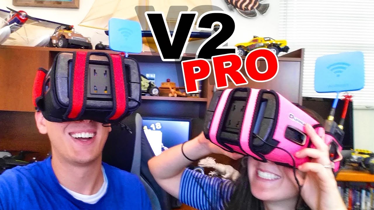 Quanum V2 PRO FPV Goggles Overview, Setup & Build - TheRcSaylors