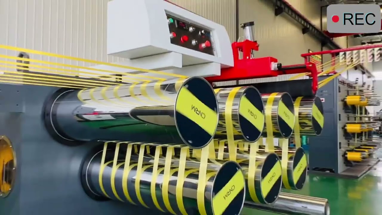 PP Fibrillated Baler Rope Making Machine Plastic Raffia Twine filament extruder Line