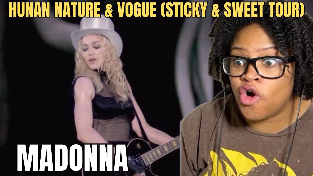 Madonna- Human Nature & Vogue (Sticky & Sweet Tour) #madonna #music #vogue