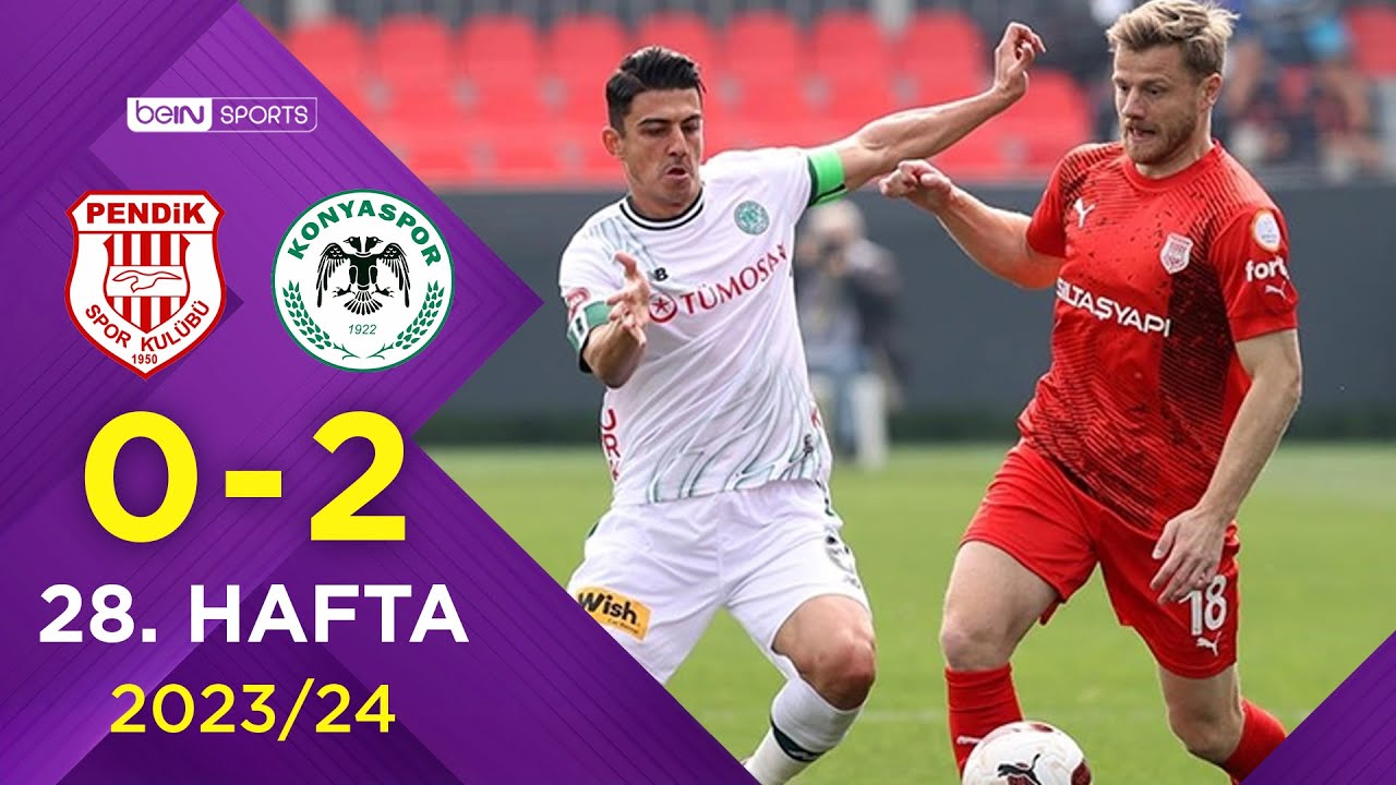 Siltaş Yapı Pendikspor (0-2) Tümosan Konyaspor | 28. Hafta - Trendyol Süper Lig 2023/2024