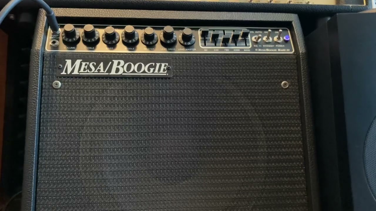 Mesa Mark III green stripe: classic &ldquo;metal&rdquo; sound