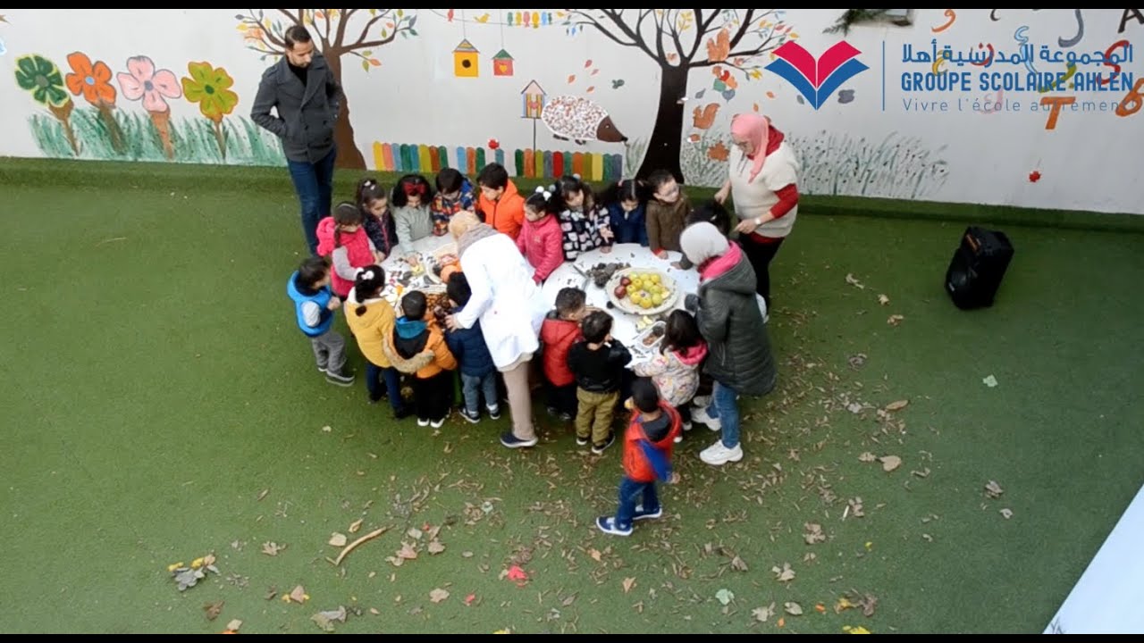 Sortie dans le jardin de l’école 🍁
