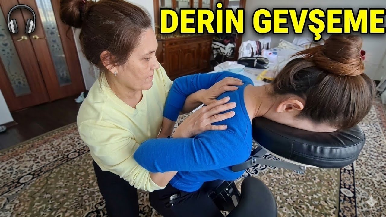 ASMR Chair Massage: No More Back, Shoulder, and Neck Pain! 🤫💆‍♀️ | Lady Anita