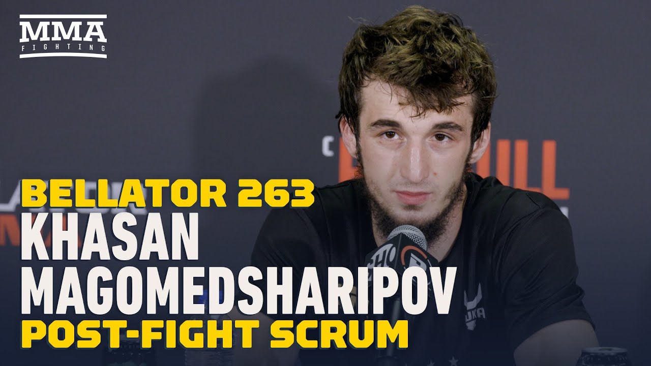 Khasan Magomedsharipov: 'It Won't Take Long' Getting To Title Shot | Bellator 263 | MMA Fighting