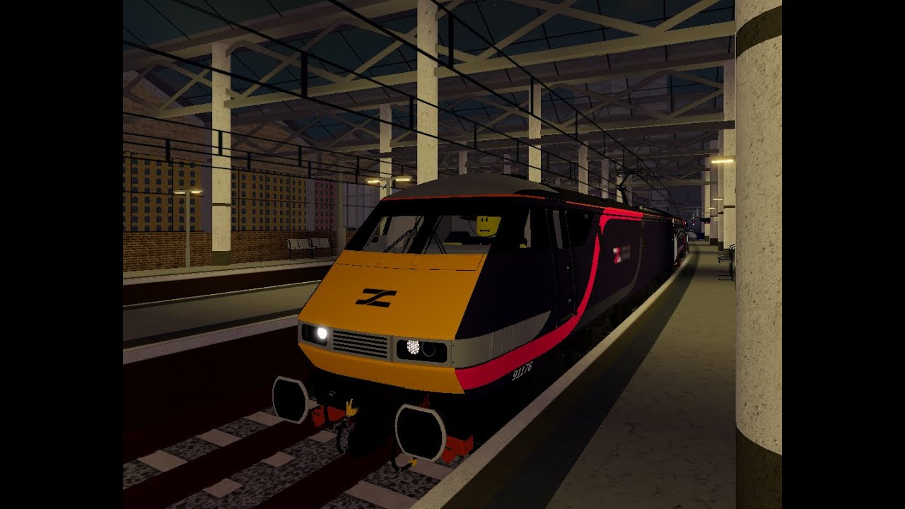 (New train + New Express Stop) Roblox SCR Stepford Express R082 Stepford Central to Westwyvern