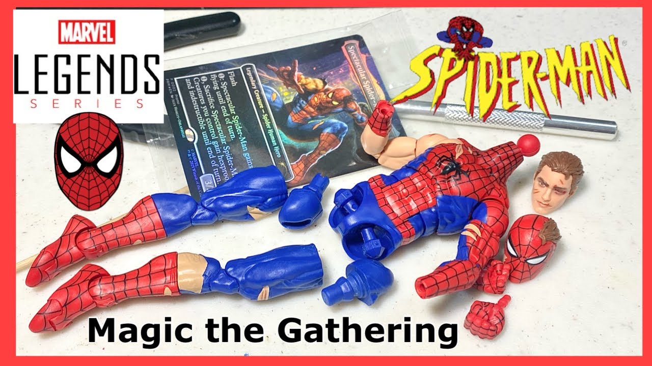 Marvel Legends SPIDER-MAN Magic the Gathering Articulation Fix