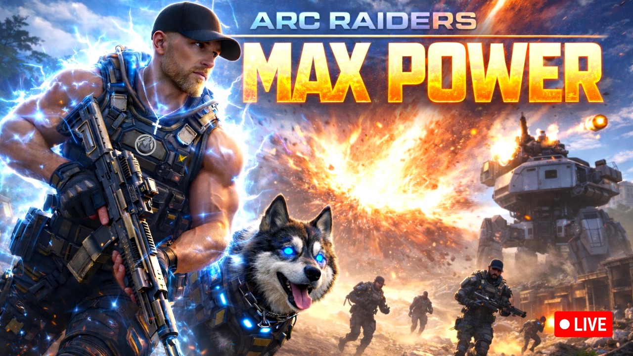 🔴(LIVE) - MAXING EVERYTHING IN ARC RAIDERS | SHROUDED SKY