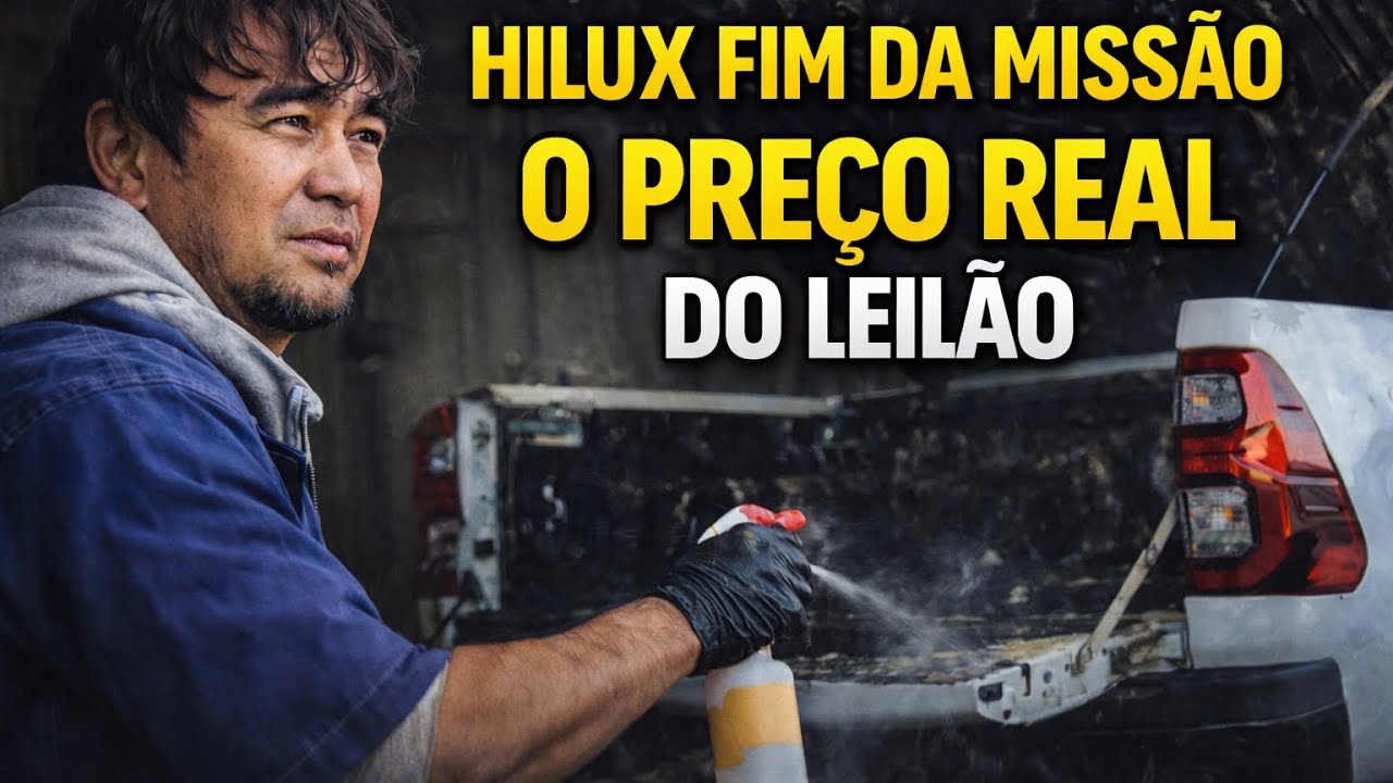 “HILUX | Fim da Missão… O Preço Real de um Carro de Leilão”