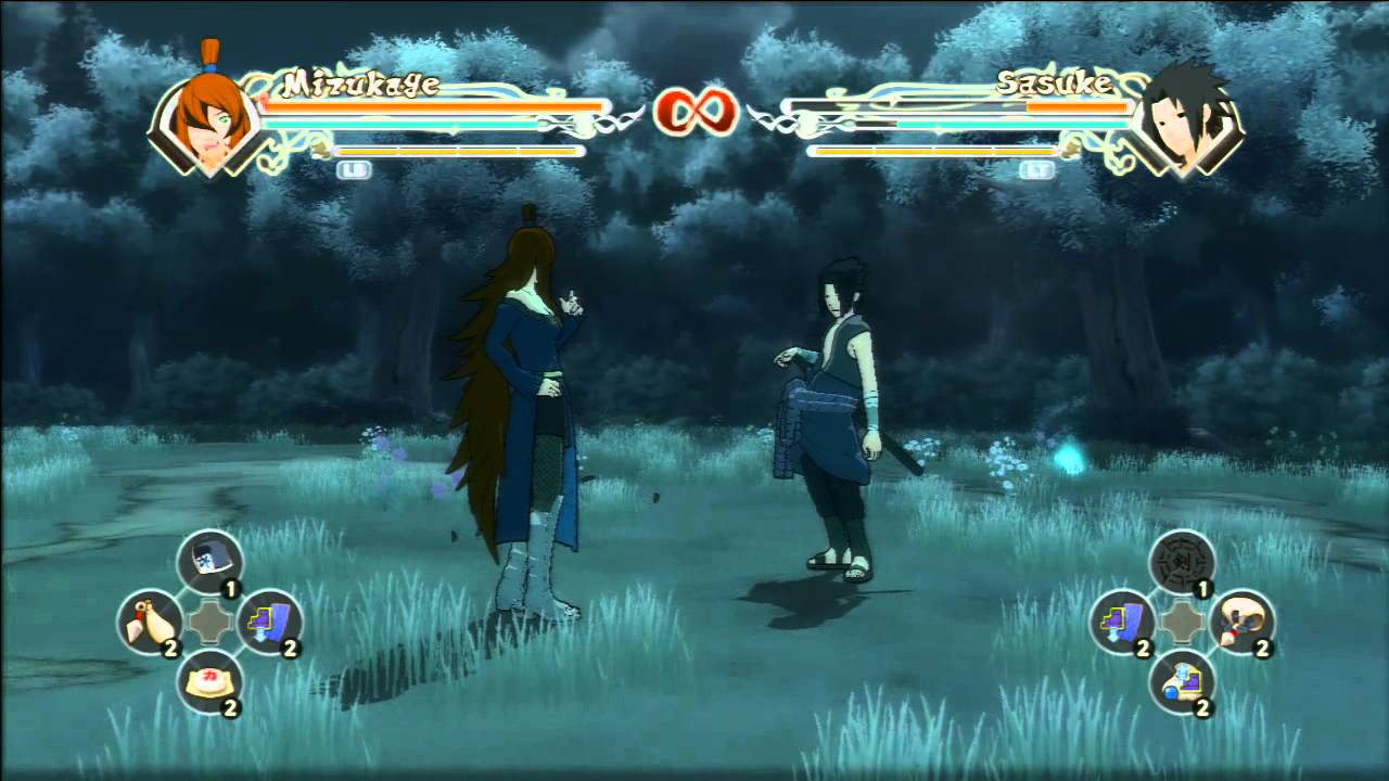 Naruto Generations: Mizukage's Moveset