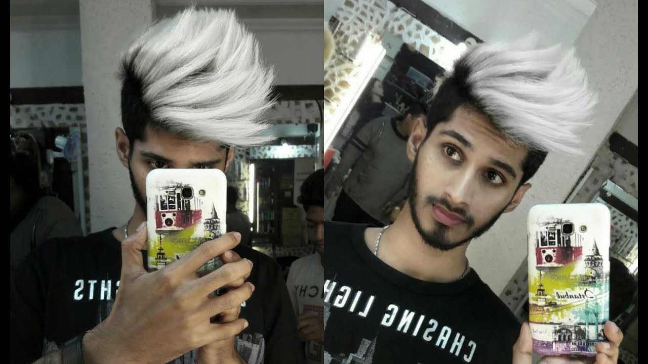 Snow White 2018 | Platinum Blonde (New Sexiest Hairstyle For Men) Icy Blonde Hair | Ratan Singh