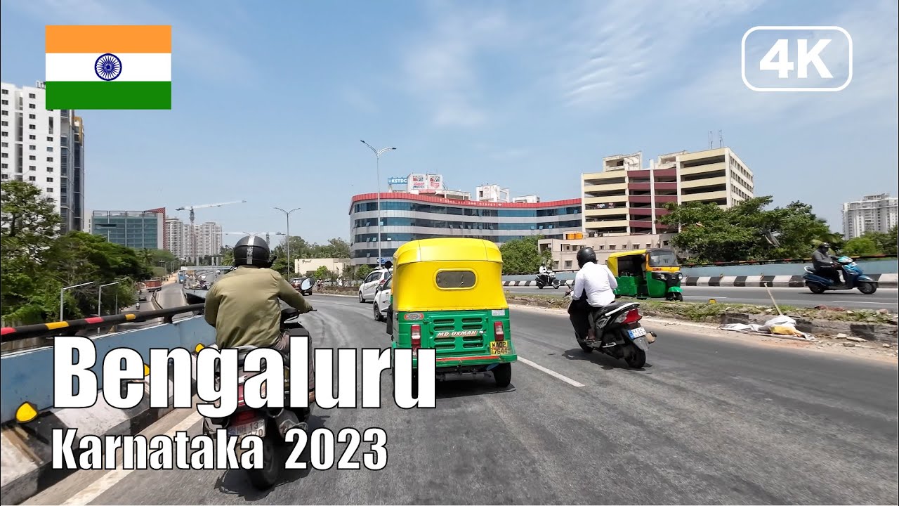 【India Drive 4K】 Bengaluru D J Halli to Basavanagudi 2023