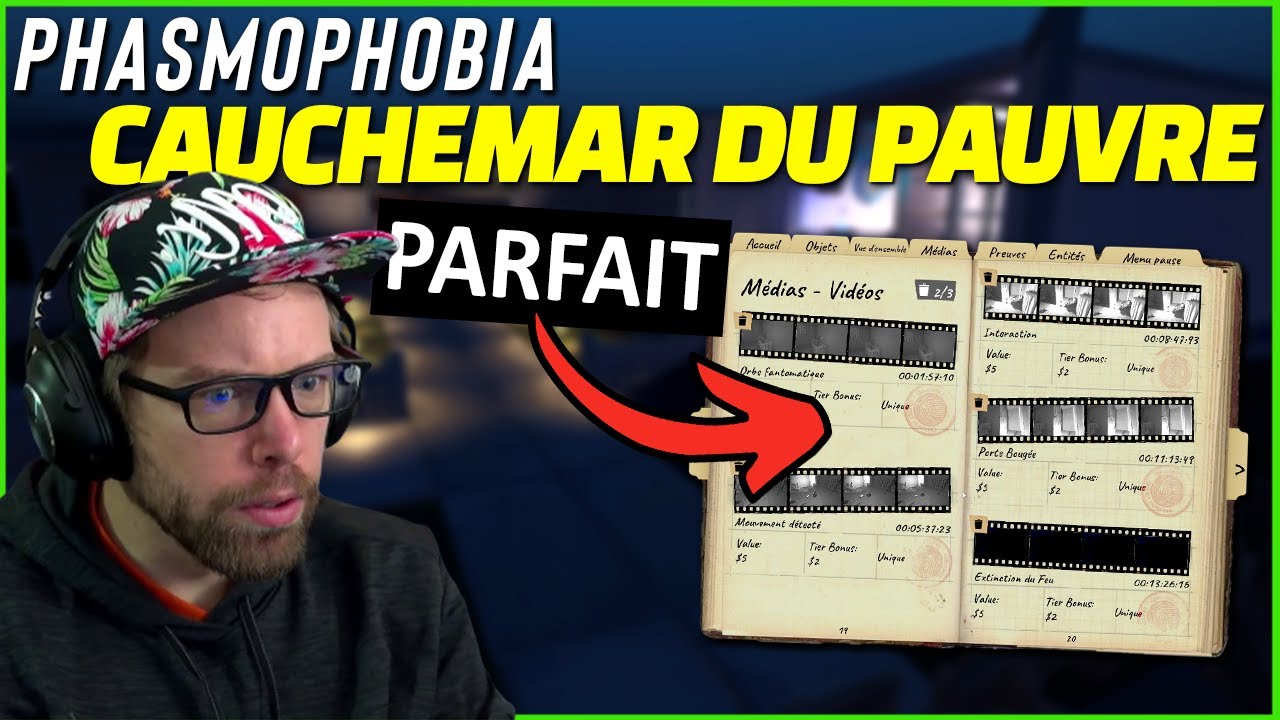 UN NOUVEAU DÉFI: LE CAUCHEMAR DU PAUVRE PARFAIT ! (Guide Débutant Objets Tier 1) | PHASMOPHOBIA FR