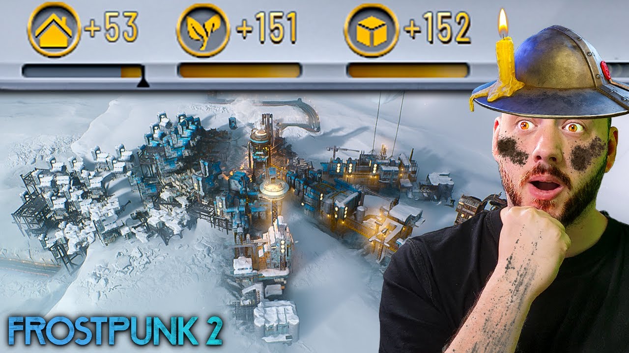 I perfected New London in Frostpunk 2