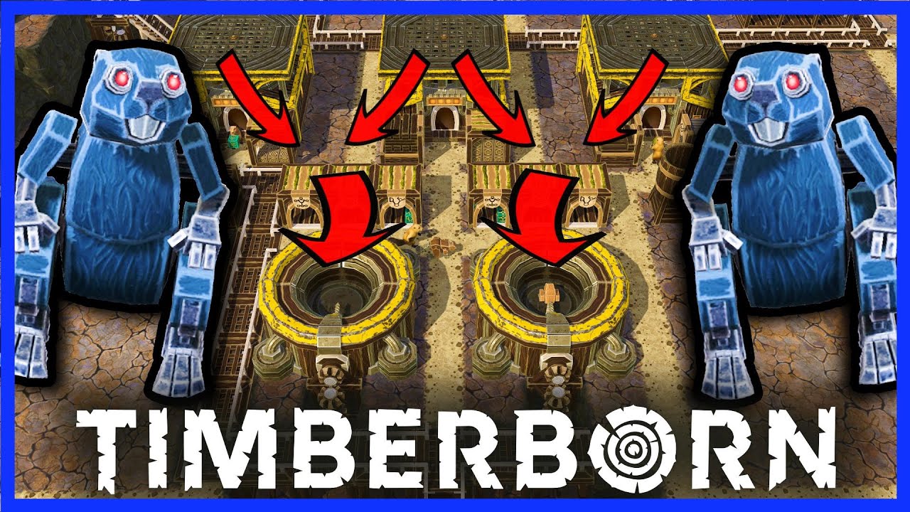 Как создавать ботов эффективно! — Эпизод 11 Timberborn, сложный режим