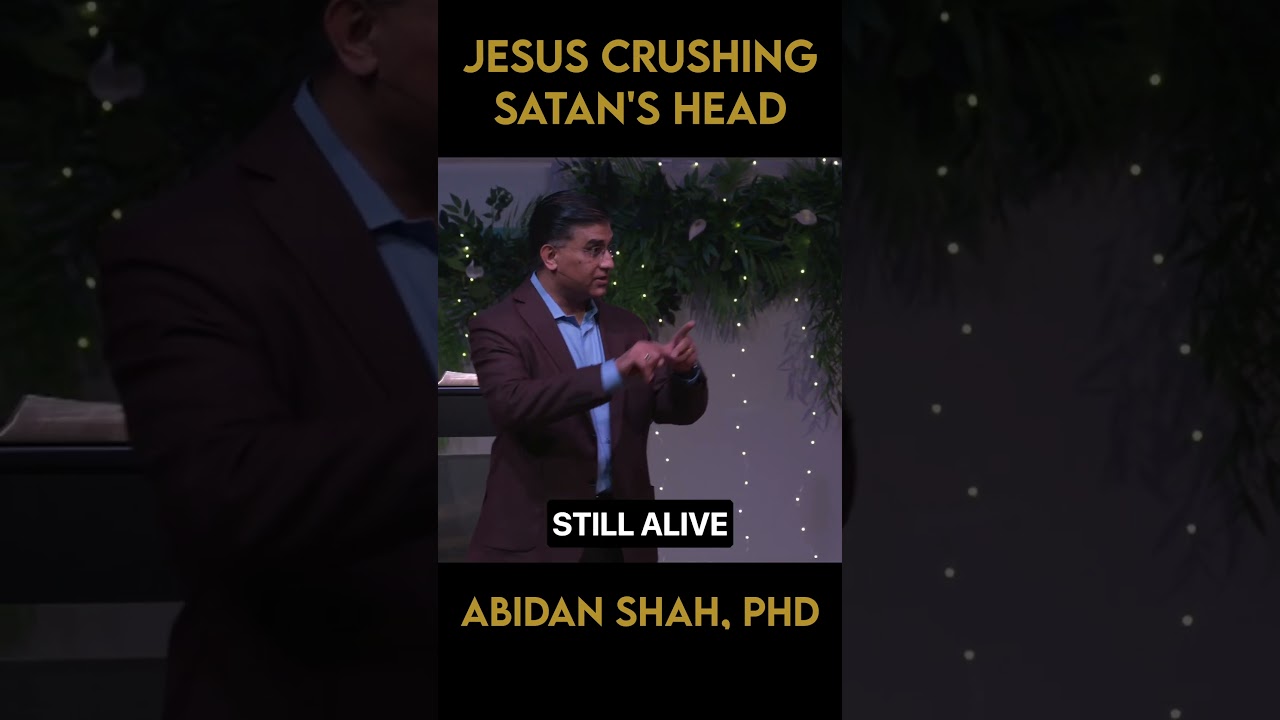 Jesus Crushing Satan's Head | Abidan Shah, PhD