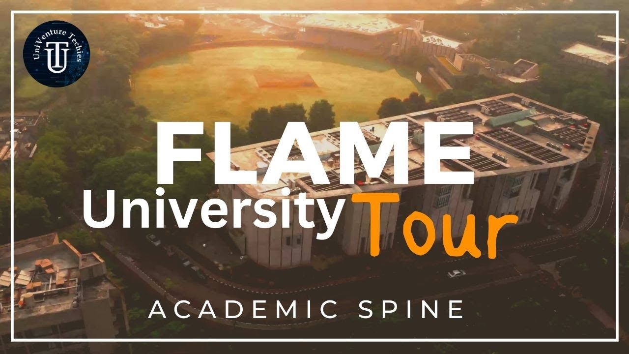 FLAME :- The Beginning | FLAME University campus tour (Academic Spine) | #flameuniversity#education