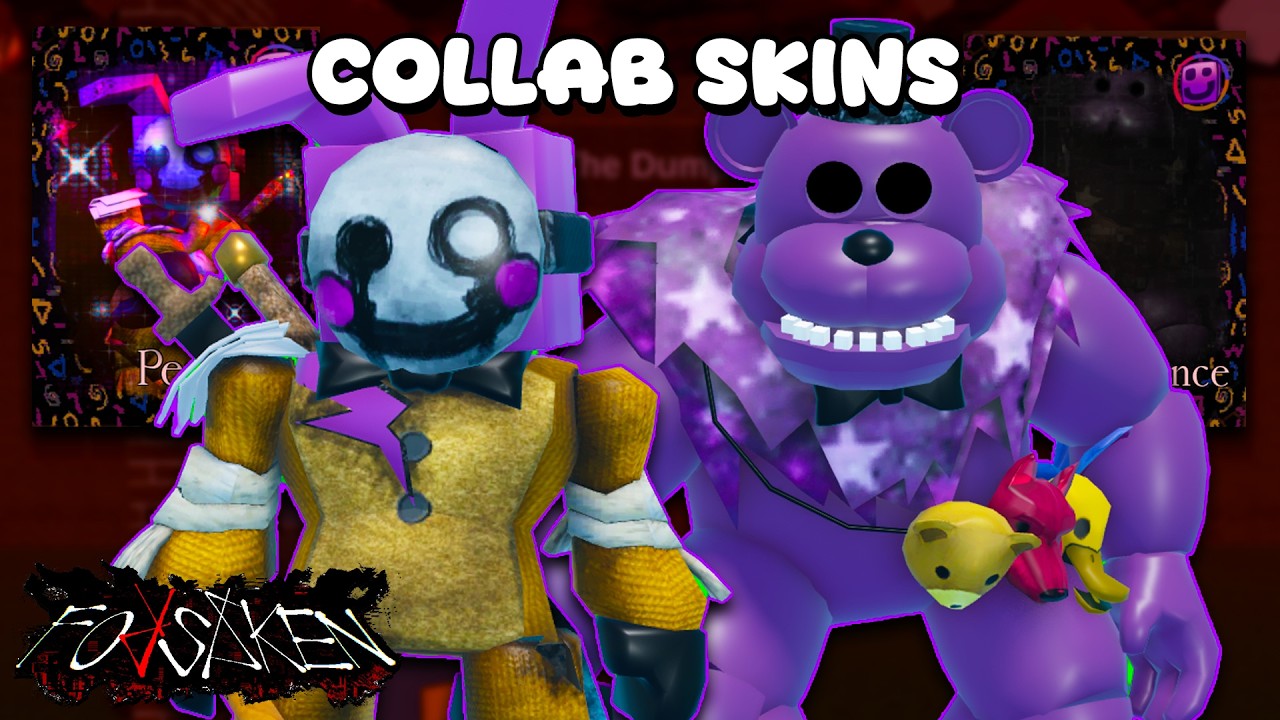 EVERY OURPLE GUY KILLER SKIN (Roblox Forsaken)