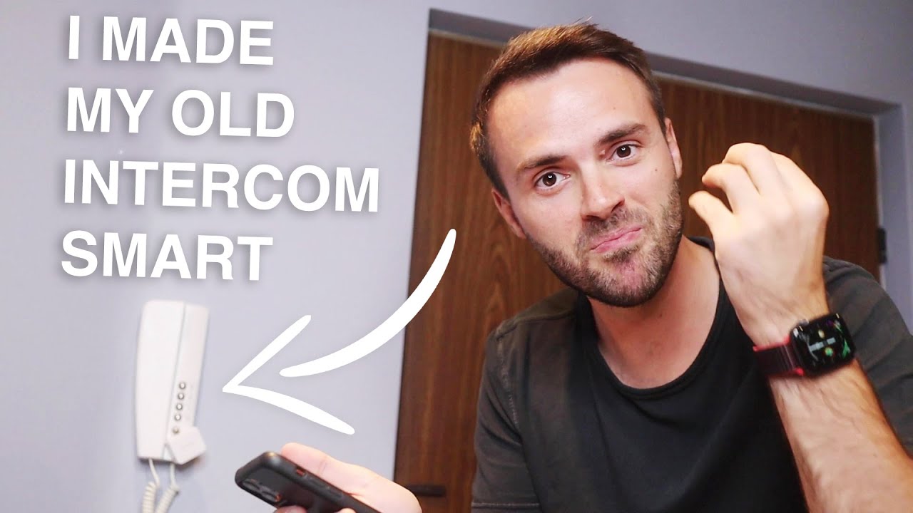 I made my old intercom SMART using a SwitchBot and MAGIC