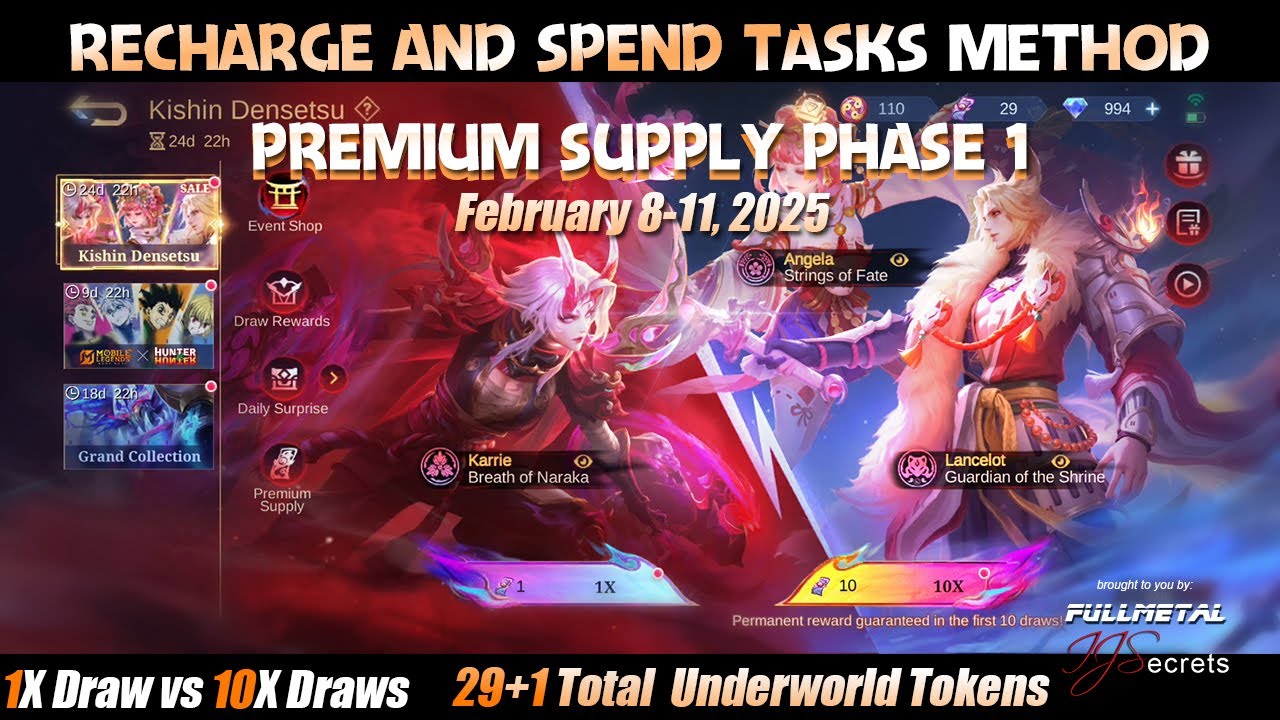 Kishin Densetsu Premium Supply Phase 1