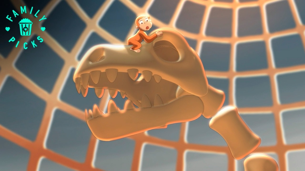 George Destroys the Dinosaur Skeleton | Curious George