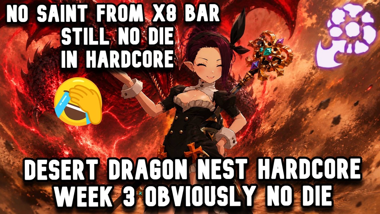My Majesty DDN HC No Saint From x8 Bar Obviously No Die 🤣🤣 Week 3 Dragon Nest Classic