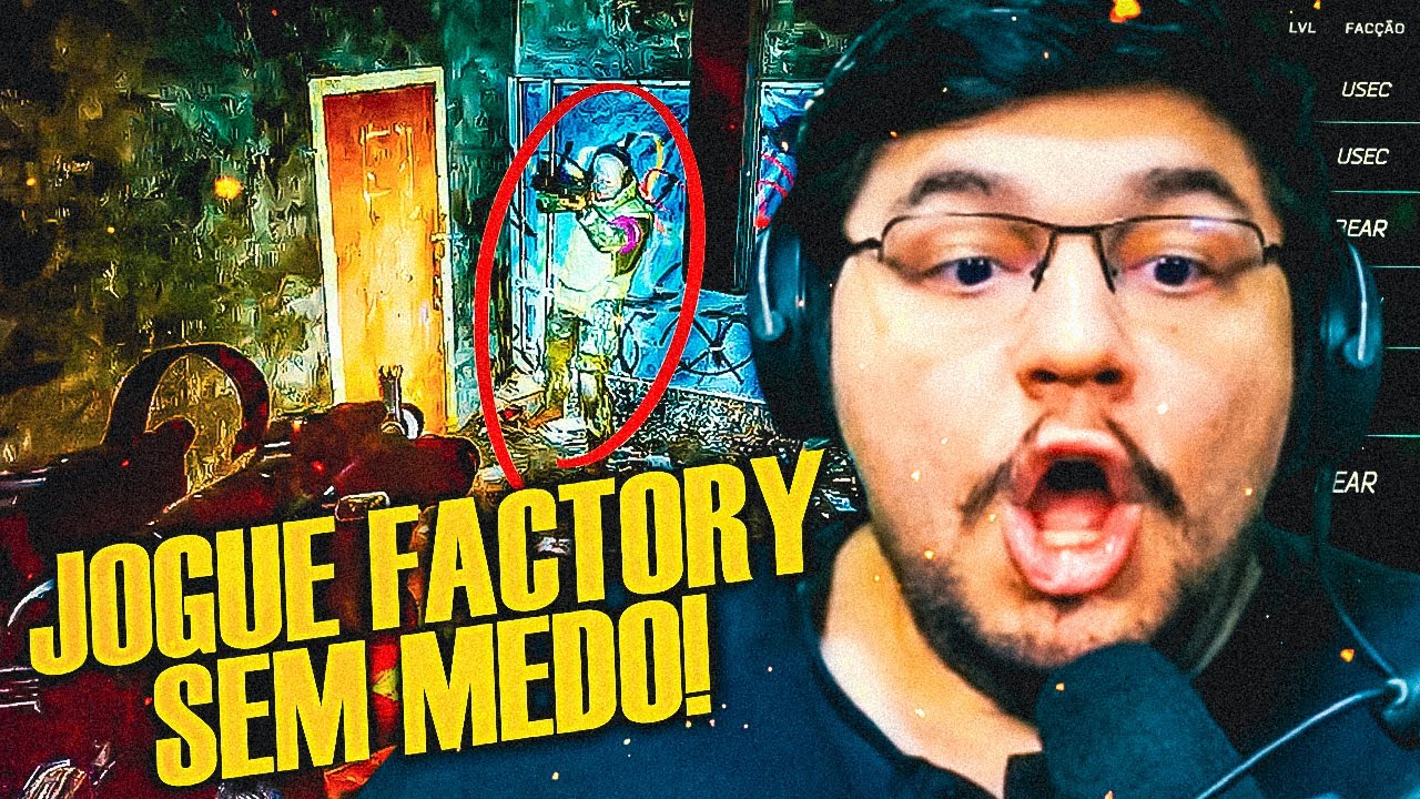 CAÇANDO VAGABUNDO NO ESCRITÓRIO DA FACTORY [TUTORIAL INICIANTE NO TARKOV 2024 #27]